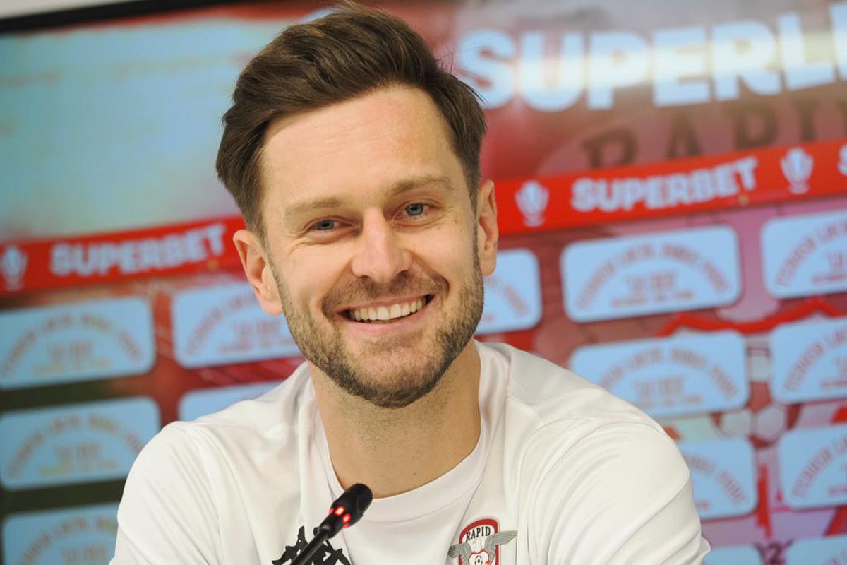 Rapid, conferință de presă 2 februarie. Cristiano Bergodi și Damjan Djokovic