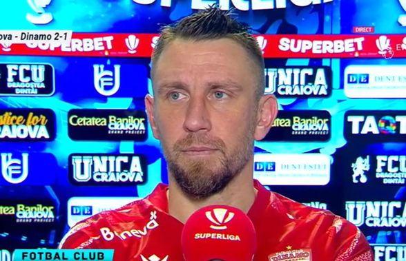 Căpitanul lui Dinamo nu-și explică eșecul dramatic de la Botoșani: „Ceva nu se leagă. Am luptat ca nebunii”
