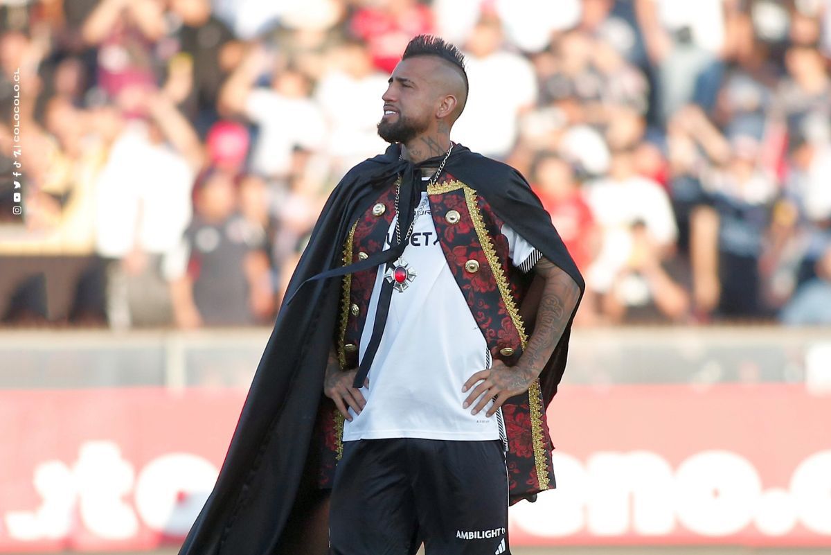 Arturo Vidal, prezentat la Colo Colo