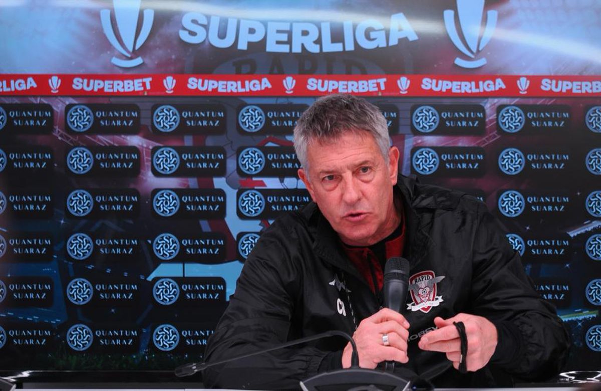 Rapid, conferință de presă 2 februarie. Cristiano Bergodi și Damjan Djokovic