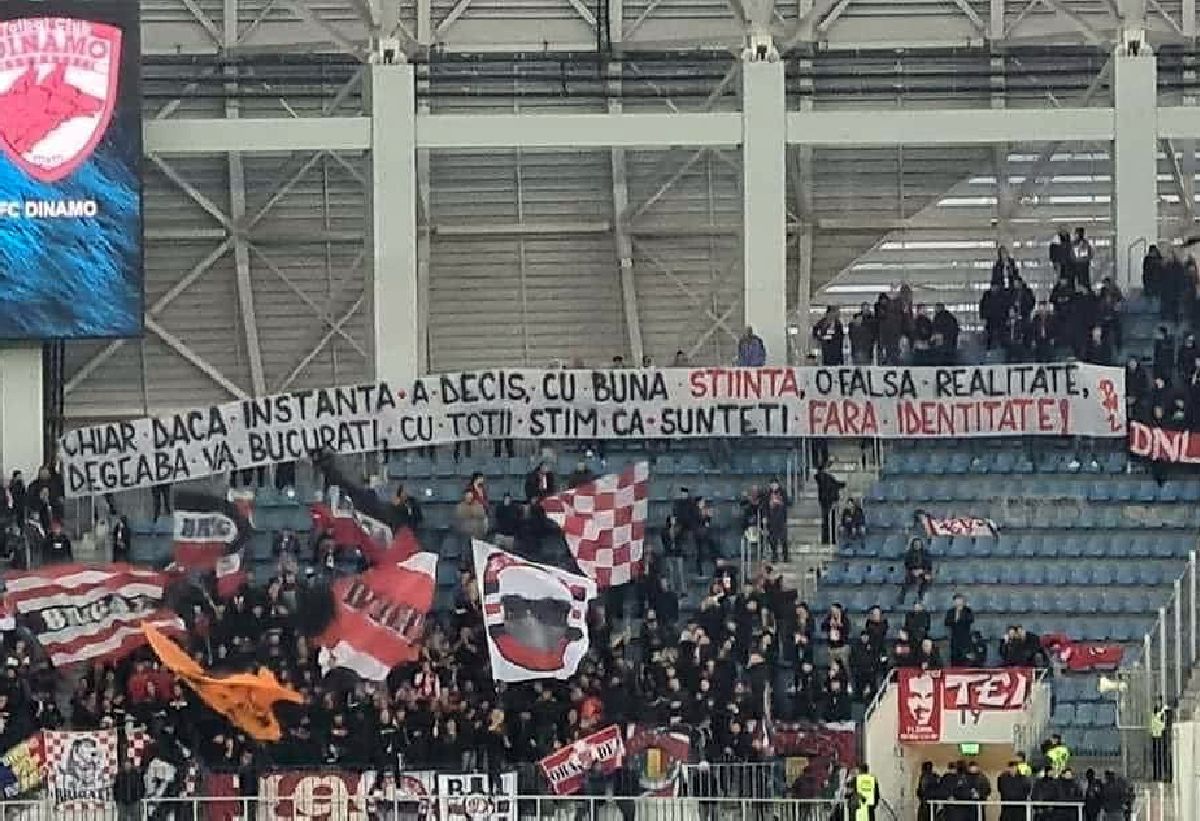 „Suntem de-o seamă” » Postarea care a inflamat spiritele în ziua meciului FCU Craiova - Dinamo: „Ne leagă același an de înființare”