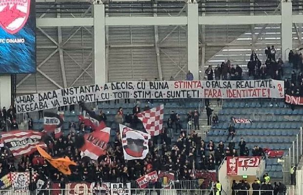 „Suntem de-o seamă” » Postarea care a inflamat spiritele în ziua meciului FCU Craiova - Dinamo: „Ne leagă același an de înființare”