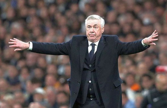 Reacția lui Carlo Ancelotti la introducerea cartonașului albastru: „În fiecare an fotbalul devine mai complicat!”