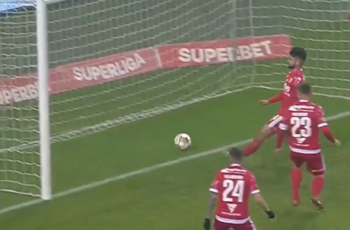 Juan Bauza, acțiune sclipitoare în FCU Craiova - Dinamo