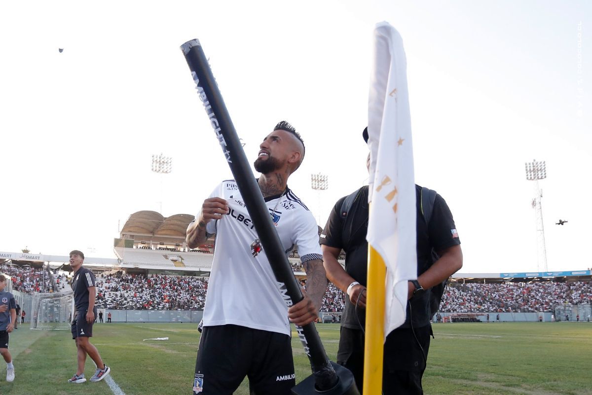 Arturo Vidal, prezentat la Colo Colo