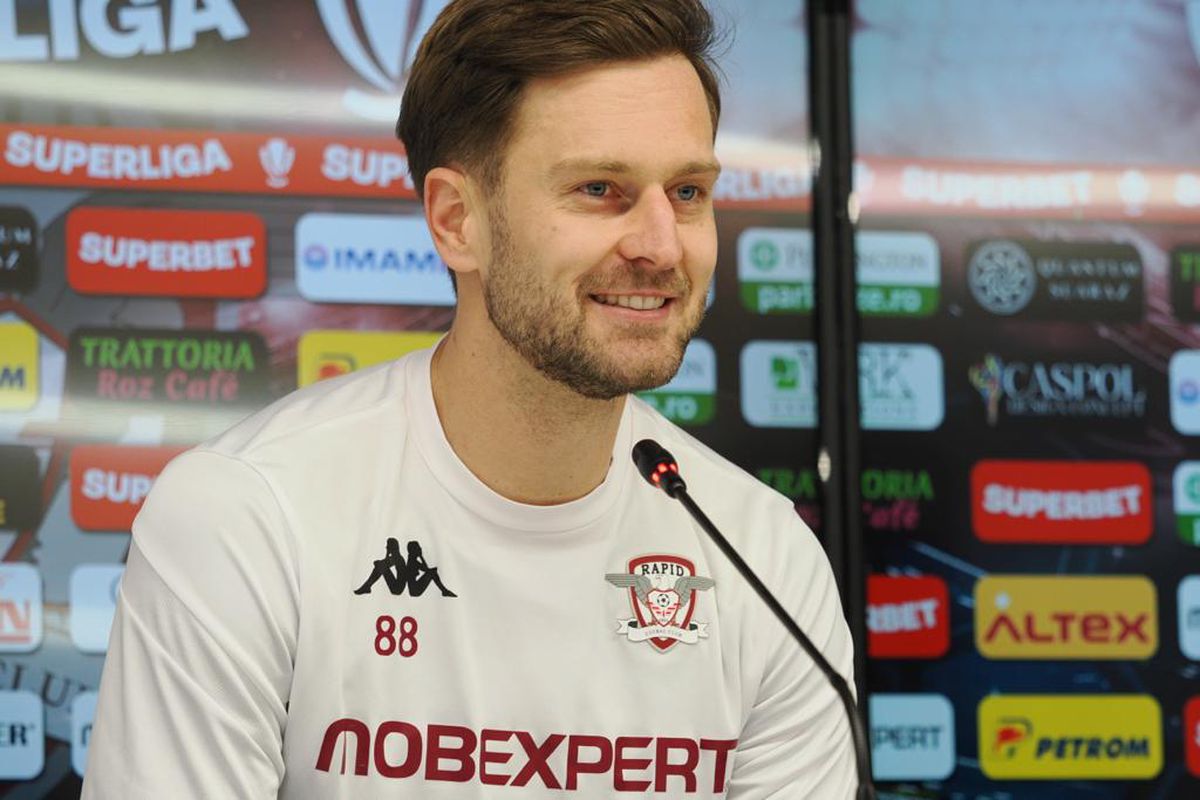 Rapid, conferință de presă 2 februarie. Cristiano Bergodi și Damjan Djokovic