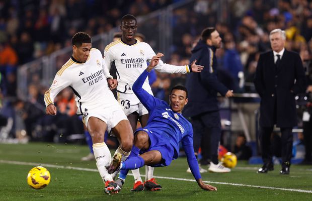 „Violatorule!” » Scandal imens în Spania, după ce Bellingham l-a jignit pe Greenwood pe teren