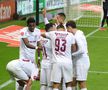 Imagini de bucurie la golul marcat de Louis Munteanu în FCSB - CFR Cluj / Foto: Ionuț Iordache GSP