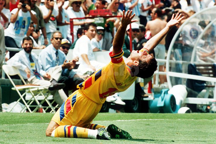 Gică Hagli, la Mondialul din 1994. Arhivă GSP