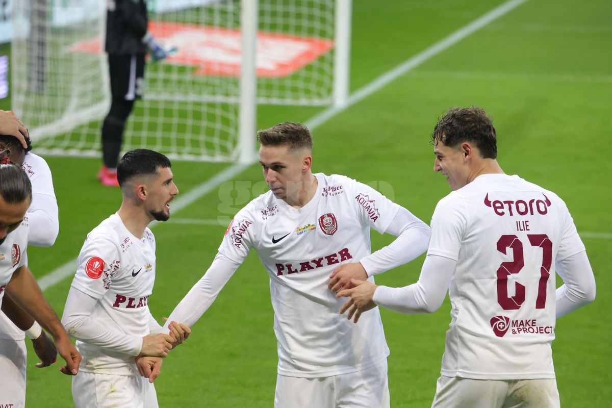 Louis Munteanu, întrebat direct despre transfer, după ce a fost urmărit de scouterii Parmei la FCSB - CFR: „Pregătit sunt mereu”