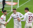 Imagini de bucurie la golul marcat de Louis Munteanu în FCSB - CFR Cluj / Foto: Ionuț Iordache GSP
