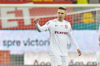 Louis Munteanu, întrebat direct despre transfer, după ce a fost urmărit de scouterii Parmei la FCSB - CFR: „Pregătit sunt mereu”