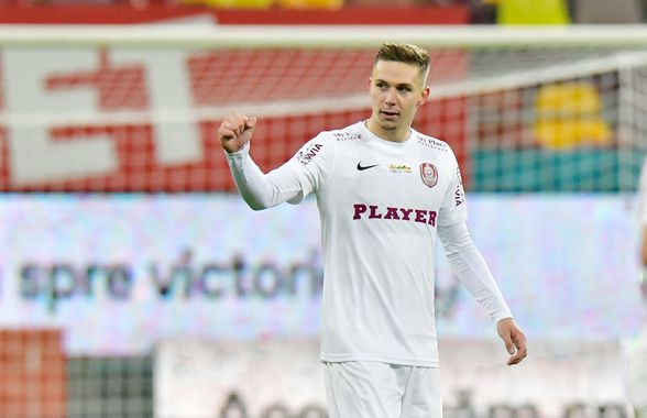 Louis Munteanu, întrebat direct despre transfer, după ce a fost urmărit de scouterii Parmei la FCSB - CFR: „Pregătit sunt mereu”