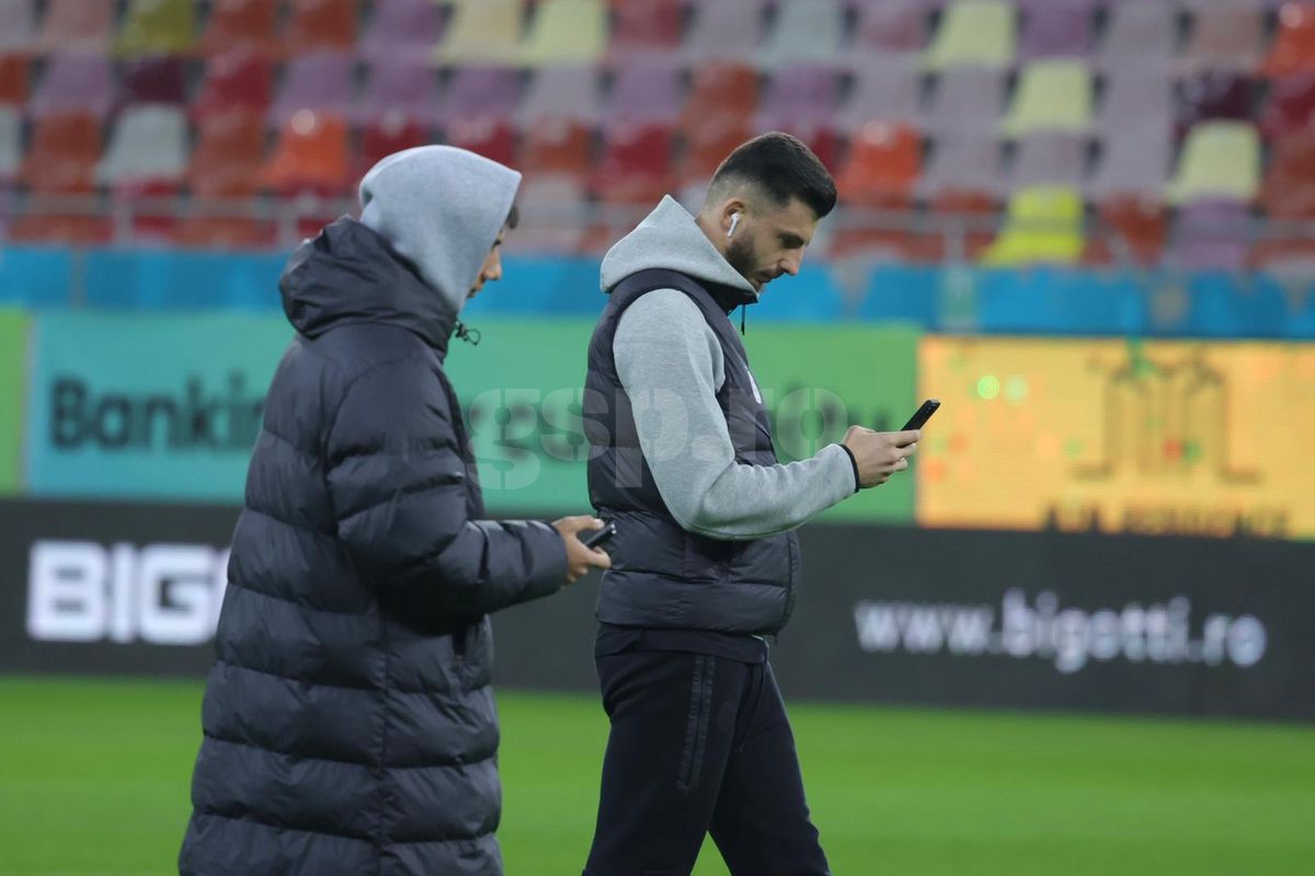 Imagini de la stadion înainte de FCSB - CFR Cluj
