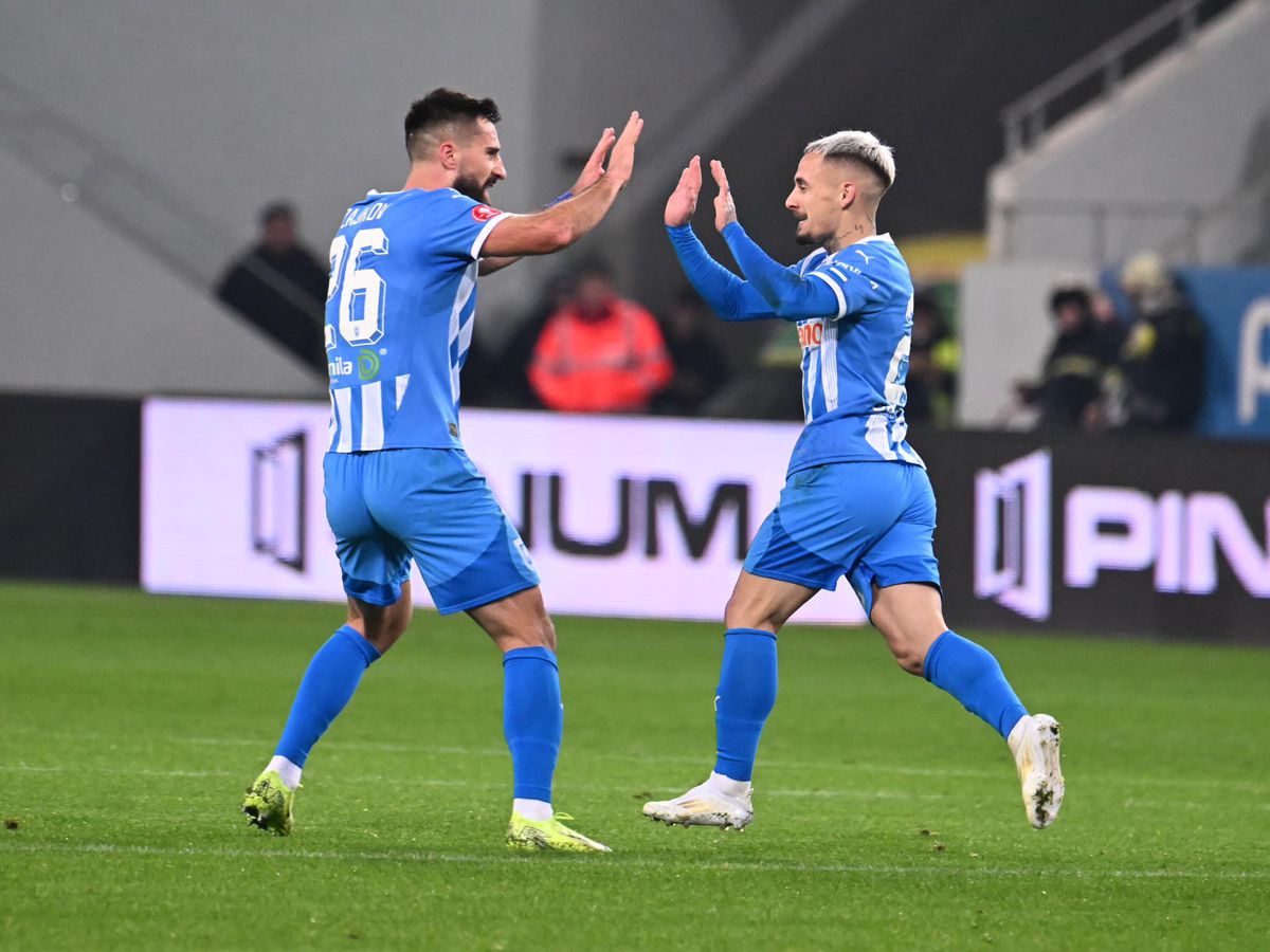 Universitatea Craiova - Poli Iași 4-1 » Rădoi, impact rapid: artistul Mitriță s-a distrat cu echipa lui Miriuță, oltenii au redescoperit golul