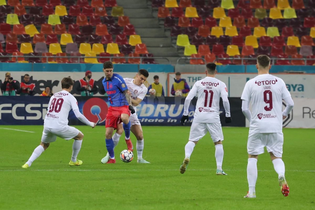 Kyros Vassaras a decis! Cine va arbitra FCSB - CFR Cluj, duelul care poate stabili, în mare parte, campioana din Superliga