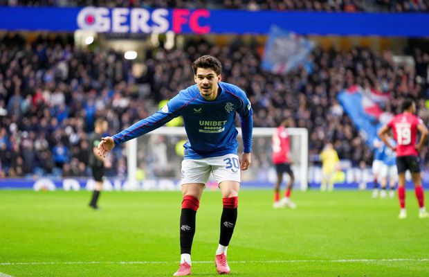 Ianis Hagi, omul meciului la Rangers, cu o „dublă” în 7 minute!