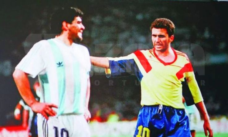 Gică Hagi și Maradona