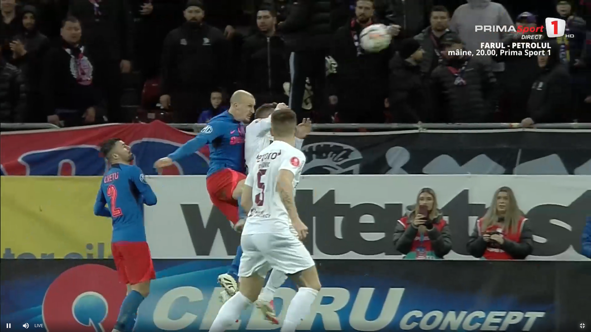 Chiricheș, în duel cu Louis Munteanu în FCSB - CFR Cluj