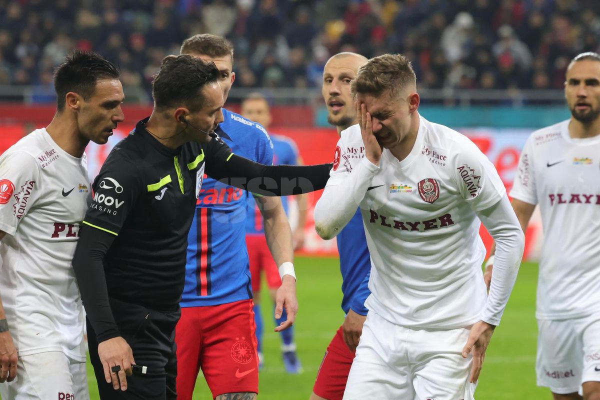 Kyros Vassaras a decis! Cine va arbitra FCSB - CFR Cluj, duelul care poate stabili, în mare parte, campioana din Superliga