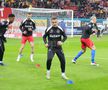 Imagini de la încălzire înainte de FCSB - CFR Cluj/ foto: Ionuț Iordache GSP