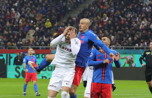 A văzut penalty în prima repriză la FCSB - CFR Cluj: „Lovește adversarul înainte să joace mingea”