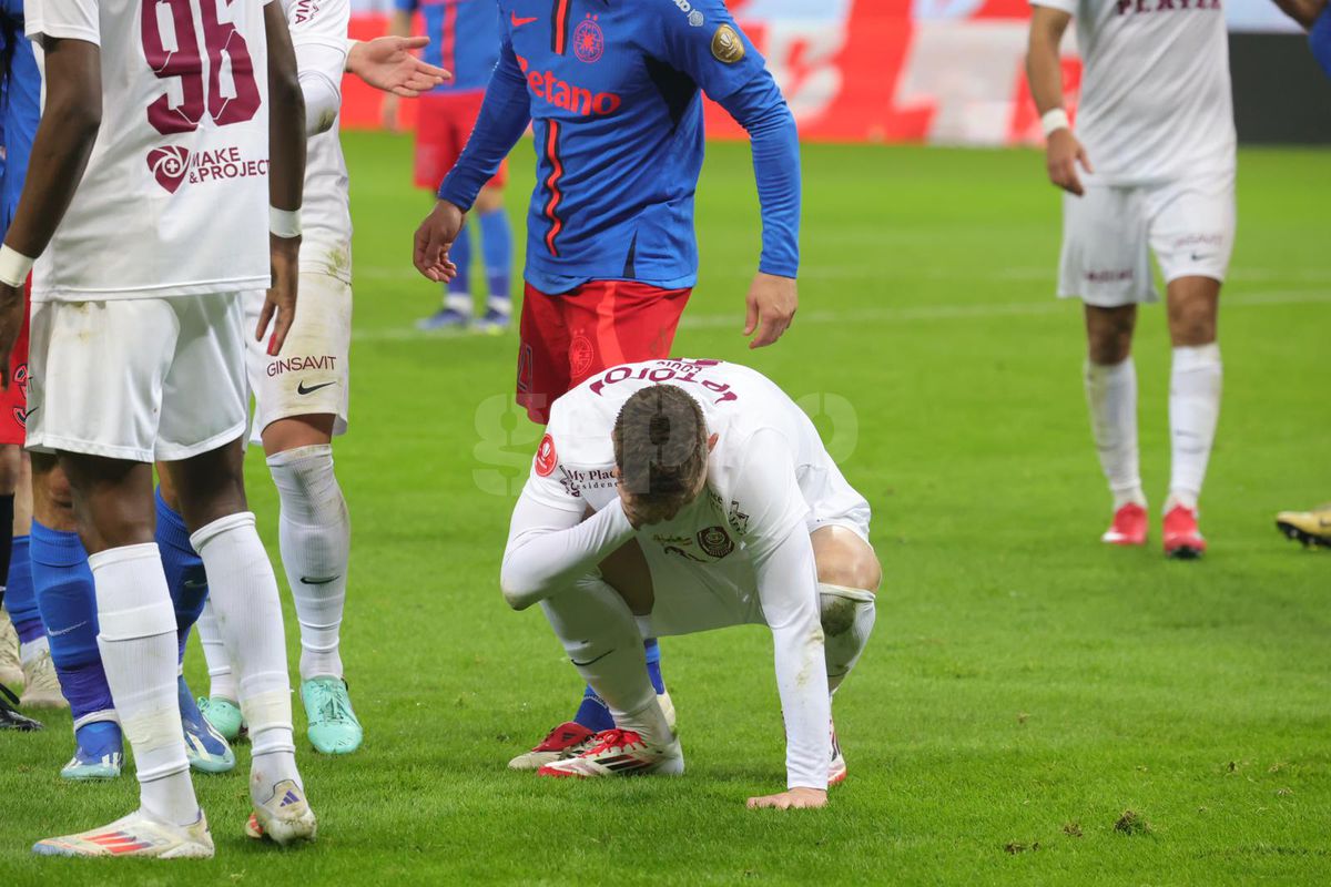 A văzut penalty în prima repriză la FCSB - CFR Cluj: „Lovește adversarul înainte să joace mingea”