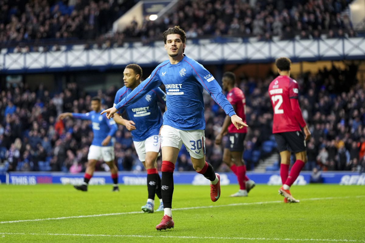 Ianis Hagi, în Rangers - Ross County