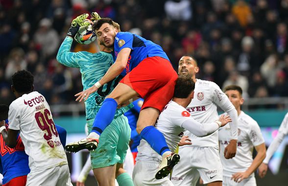 FCSB - CFR Cluj, egal pentru U Cluj. Cum arată clasamentul după derby-ul de pe Arena Națională