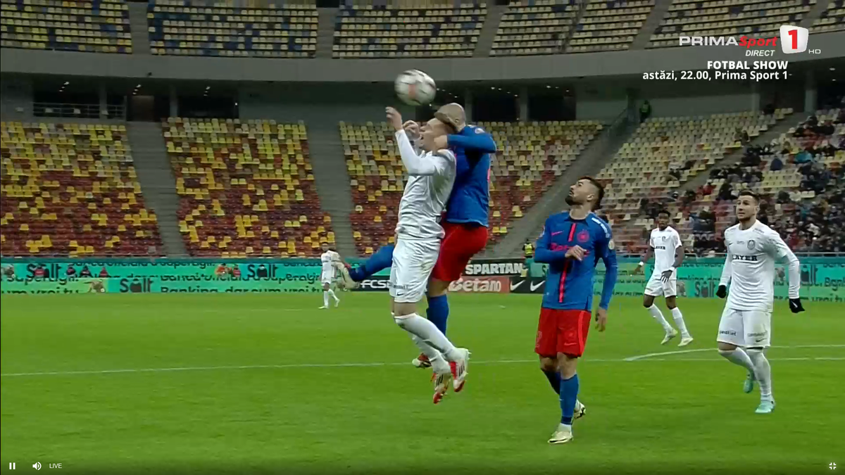 Balaj, reacție dură după FCSB - CFR Cluj: „Trebuia să avem penalty!”