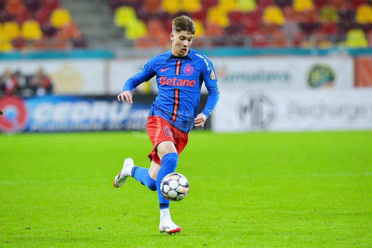 Alexandru Stoian, în primul meci la FCSB