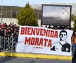 Mii de fani ai lui Galatasaray l-au așteptat pe Alvaro Morata la aeroport