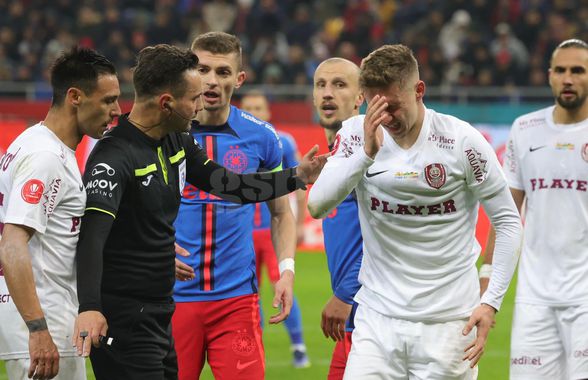 Balaj, reacție dură după FCSB - CFR Cluj: „Trebuia să avem penalty!”