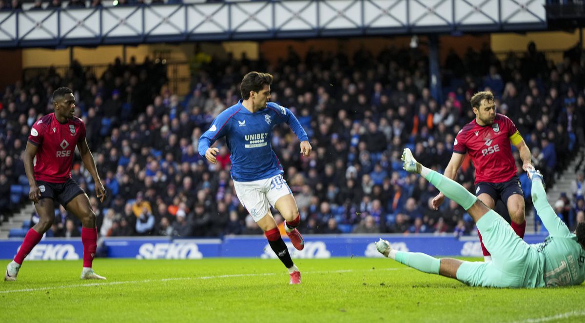 Ianis Hagi, în Rangers - Ross County