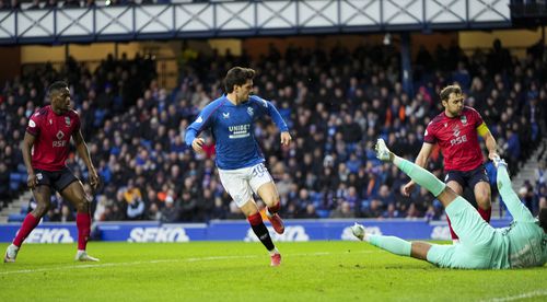 Ianis Hagi, în Rangers - Ross County/ foto Imago Images
