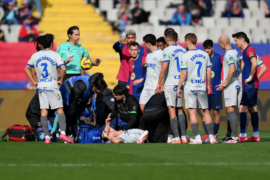 Barcelona - Alaves. foto: Getty Barcelona s-a apropiat de Real Madrid. Victorie umbrită de o accidentare gravă