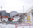 Cum arată Stadionul Dinamo, la o săptămână și jumătate de la începutul demolării // foto: Andrei Furnigă (GSP)