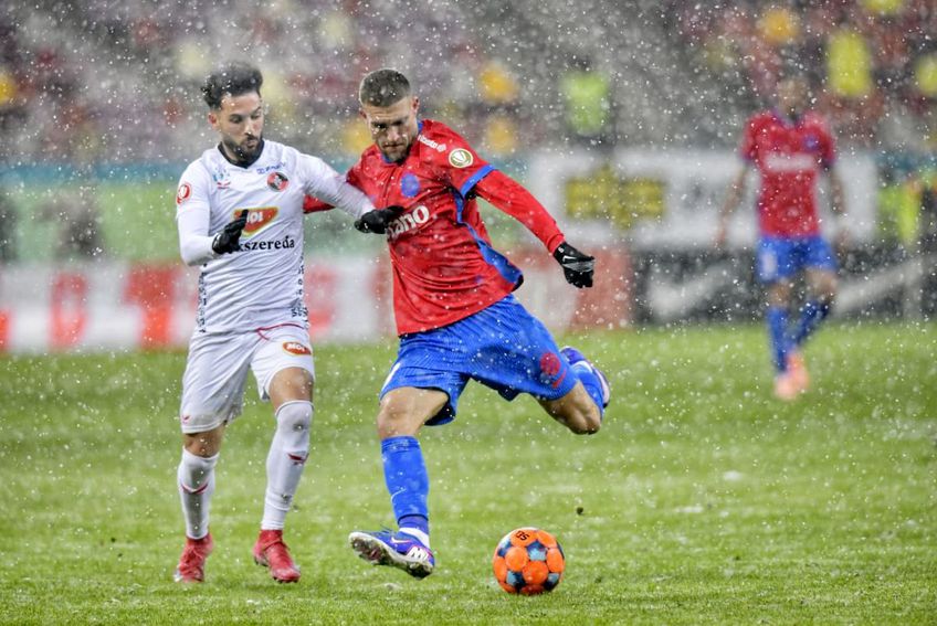 Daniel Bîrligea, în FCSB - Csikszereda // FOTO: Cristi Preda (GSP.ro)
