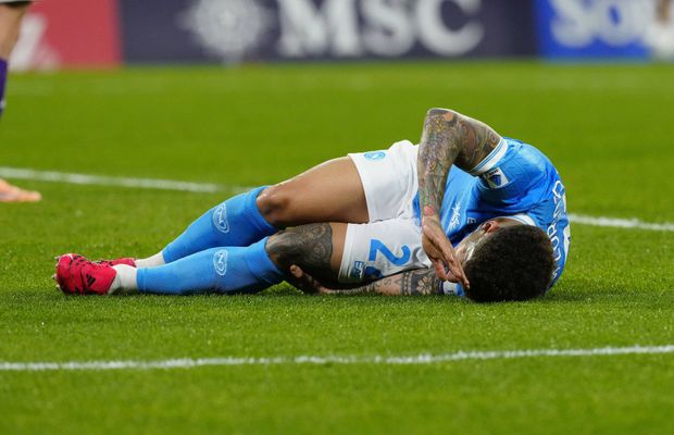 Giovanni Di Lorenzo a aflat verdictul medicilor » Cât va lipsi căpitanul lui Napoli după accidentarea la genunchi