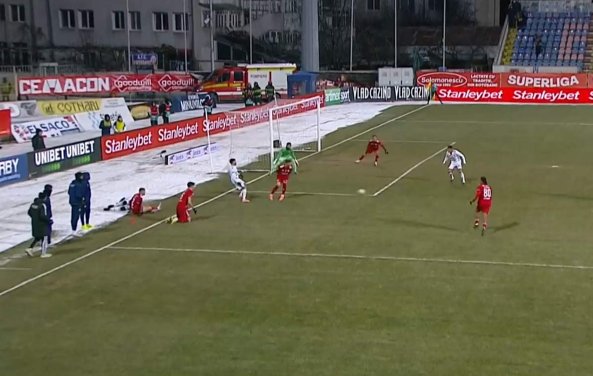 Ratarea etapei la Botoșani » Mailat și-a pus mâinile în cap