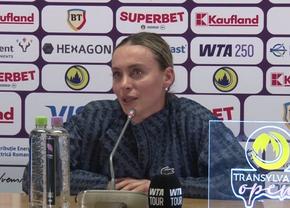 Ana Bogdan, discurs printre lacrimi după eliminarea de la Transylvania Open: „Am fost foarte jos, nu mai vedeam luminița de la capătul tunelului”