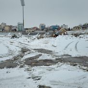 Cum arată Stadionul Dinamo, la o săptămână și jumătate de la începutul demolării // foto: Andrei Furnigă (GSP)
