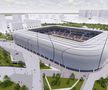 Așa ar urma să arate noul stadion din Hunedoara