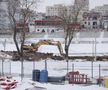 Cum arată Stadionul Dinamo, la o săptămână și jumătate de la începutul demolării // foto: Andrei Furnigă (GSP)