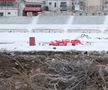 Cum arată Stadionul Dinamo, la o săptămână și jumătate de la începutul demolării // foto: Andrei Furnigă (GSP)