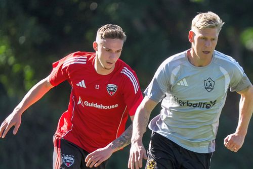 Louis Munteanu, la primele minute pentru DC United // FOTO: Instagram