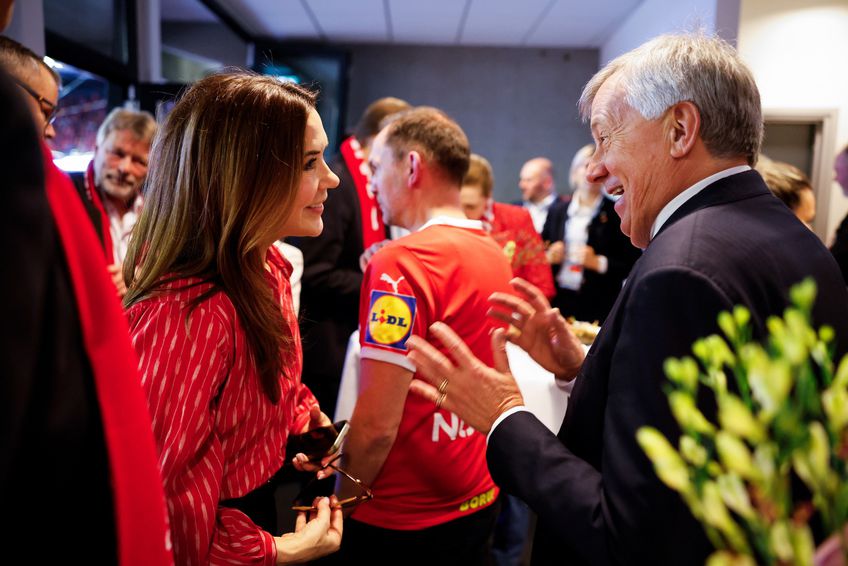 Regina Mary a Danemarcei / FOTO: IHF