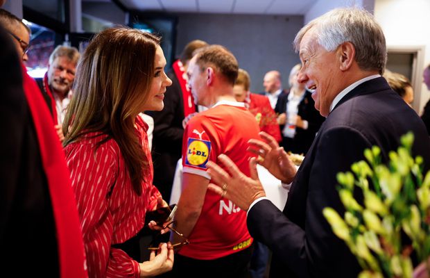 Regina Mary a Danemarcei, apariție lăudată la finala Campionatului European de handbal masculin