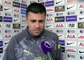 După Pep Guardiola, Rodri acuză și el arbitrajul din Tottenham - Manchester City: „Nu vor să câștigăm”