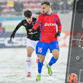 Cu ce rămâne FCSB din meciul cu Csikszereda? Analiza tactică a meciului jucat în condiții de iarnă. Fotomontaj: Diana Vasilescu, GSP